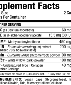 Allmax Allflex Nutritional Facts
