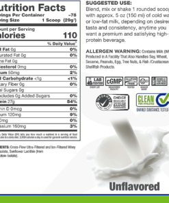 IsoNatural Allmax Facts