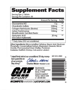 Alternative view of GAT Sport JOINT SUPPORT
