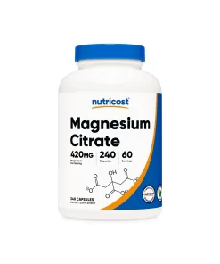 Citrato de Magnesio Nutricost