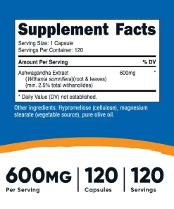 Alternative view of Nutricost Ashwagandha Root