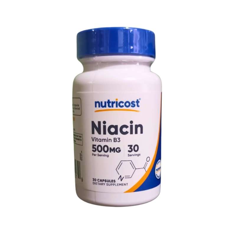 Niacina Vitamina B3 Nutricost