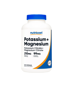 Potasio + Magnesio Citrato Nutricost