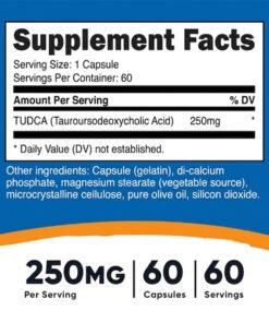Alternative view of Nutricost TUDCA