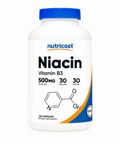 Niacina Vitamina B3 Nutricost