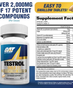 Alternative view of GAT Sport Testrol Gold