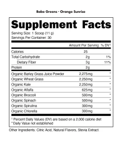 Babe Organic Greens
