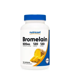 Cápsulas de Bromelina Nutricost