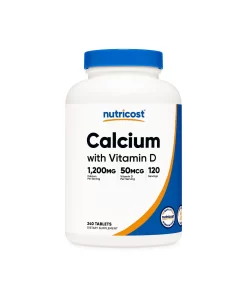 Nutricost Calcio con Vitamina D3