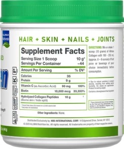 Péptidos de Colágeno en Polvo + Vitaminas