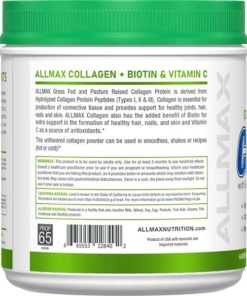 Péptidos de Colágeno en Polvo + Vitaminas