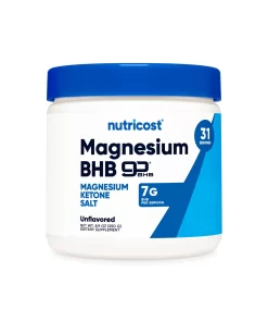 Polvo de Cetona BHB con Magnesio de Nutricost