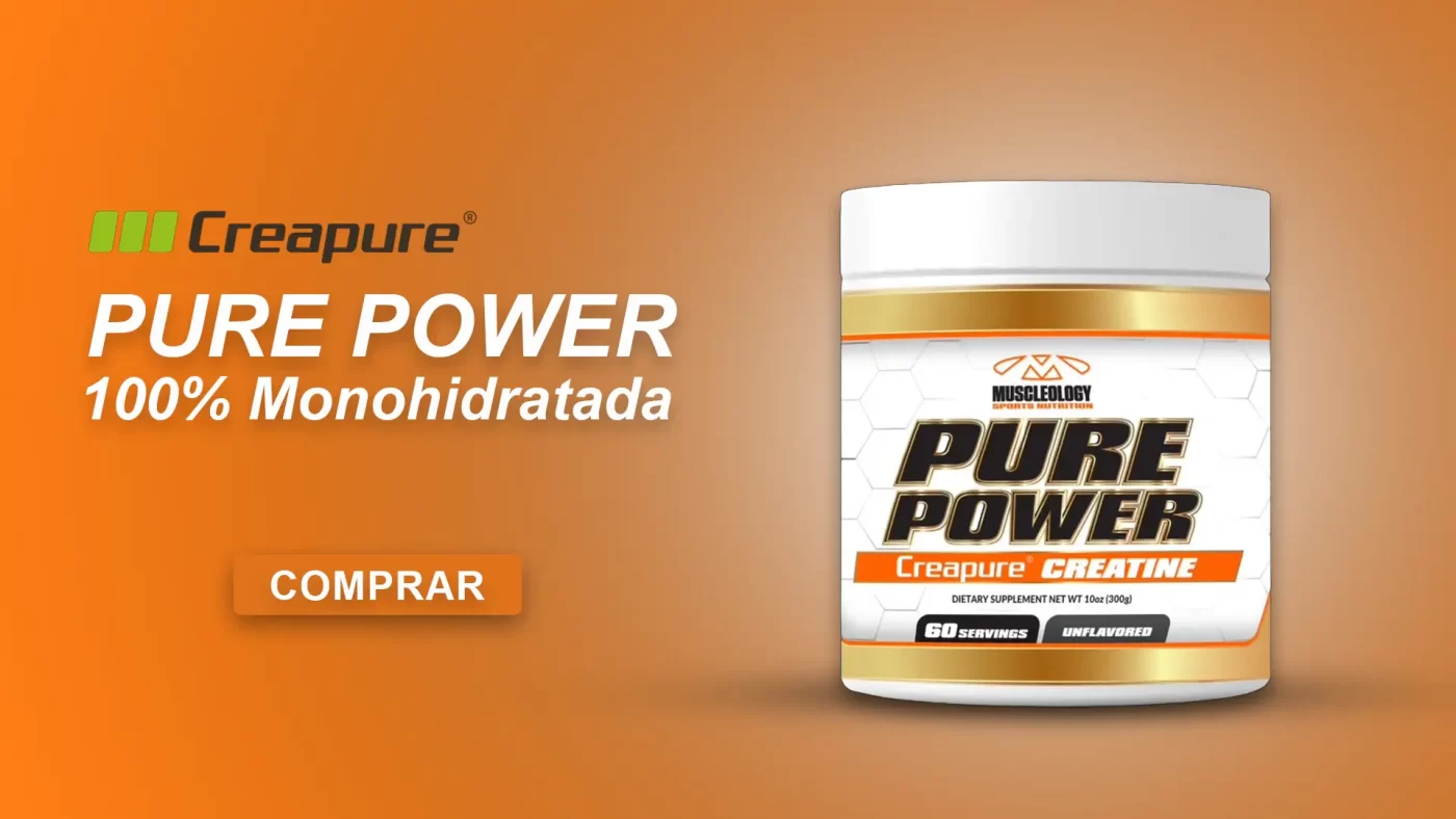 Creatina Creapure Pure Power Muscleology