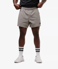 Bucked Up Mesh Short 5 Gray
