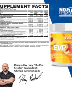 EVP Xtreme N.O. High-Stim Pre-Workout Facts 2