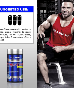 ALLMAX Creatine 3000 Cápsulas