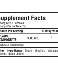 ALLMAX Creatine 3000 Cápsulas