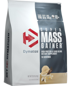 DYMATIZE SUPER MASS GAINER 12 LB GOURMET VAINILLA