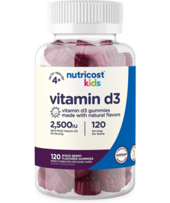 Gomitas de Vitamina D3 para Niños Nutricost