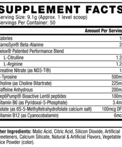 C4 Original Pre Workout Facts
