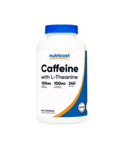 Nutricost Caffeine + L-Theanine Capsules
