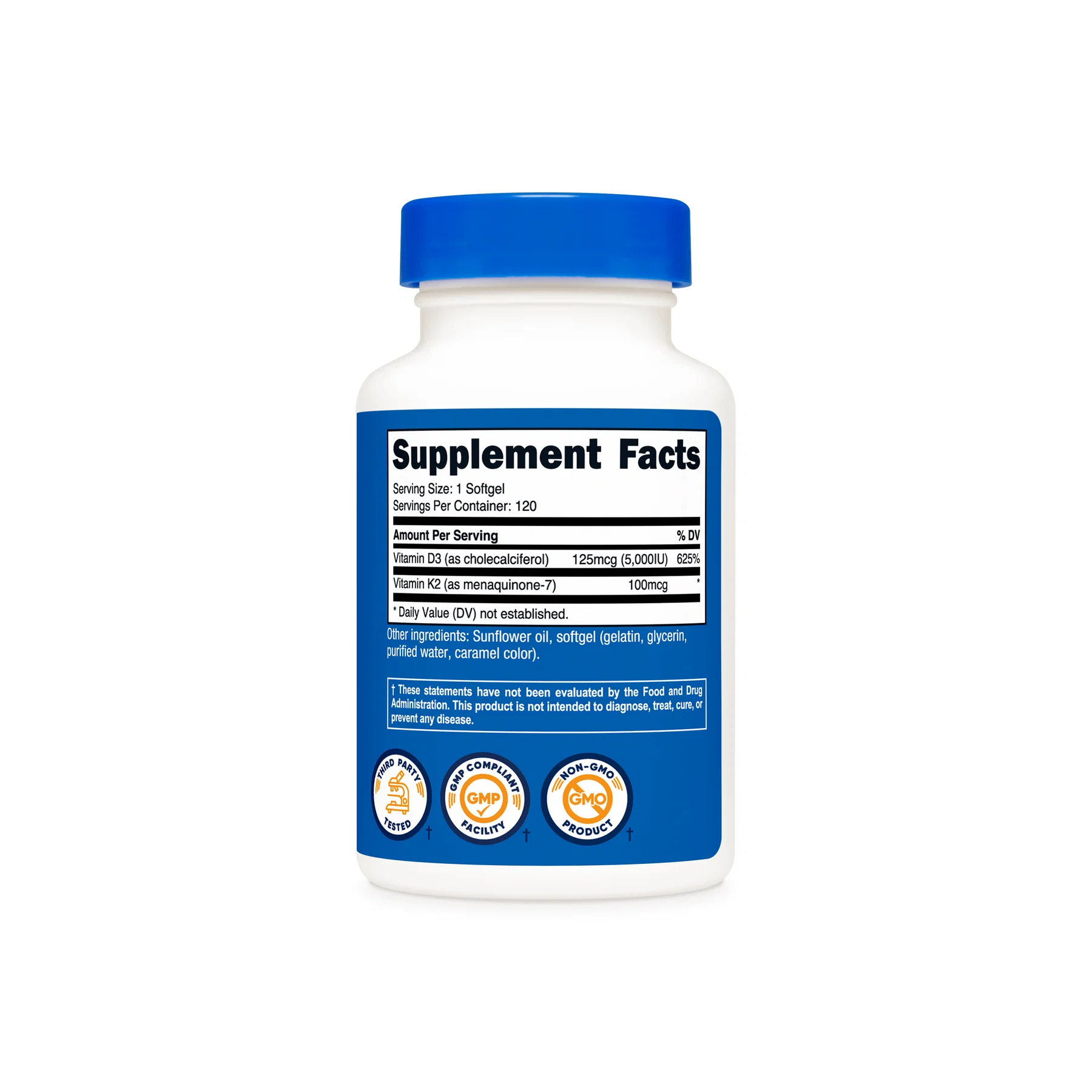 Nutricost Vitamina K2 + D3 Nutricost Vitamina K2 + D3