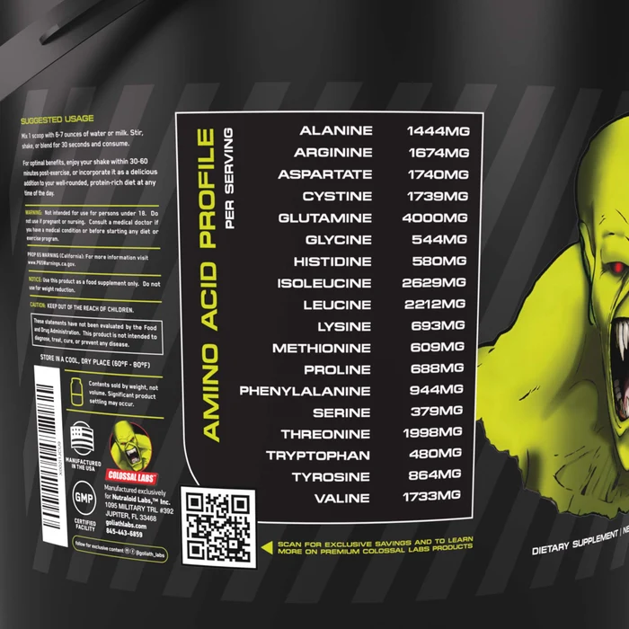 Colossal Labs Muscle Protein Colossal Labs Muscle Protein